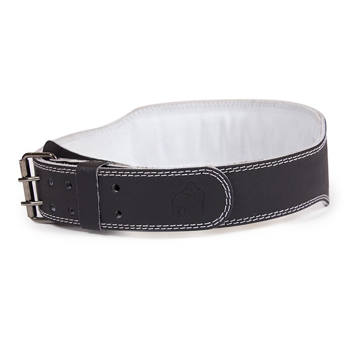 4 Inch Vadderat Lyftarb&auml;lte L&auml;der Svart