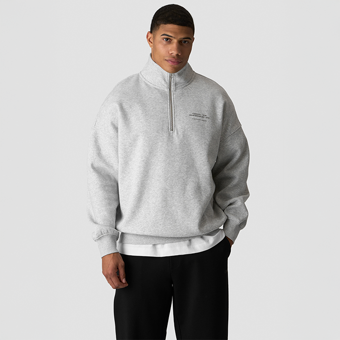 Everyday 1/4 Zip Tr&ouml;ja Gr&aring;