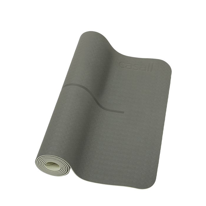 Yoga Mat Position 4mm,Light Sand/Clay Brown