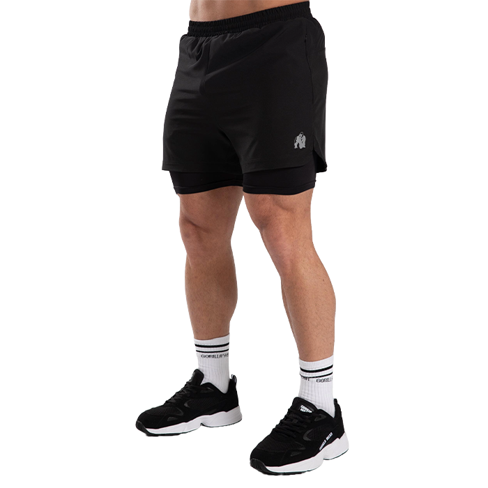 Cortez 2-In-1 Shorts,Black