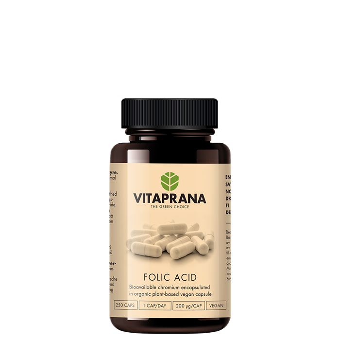 Bild av Folic Acid, 250 caps