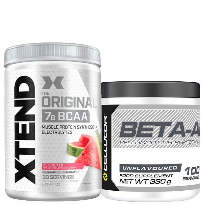 Xtend BCAA 30 portioner + COR-Performance Beta Alanine 330 g