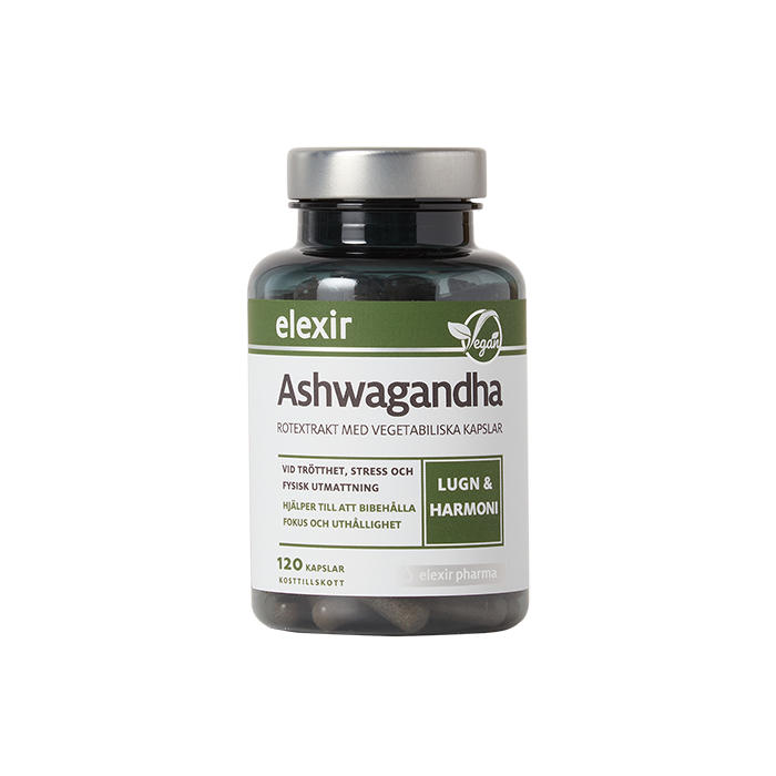 Ashwagandha 120 Kapslar