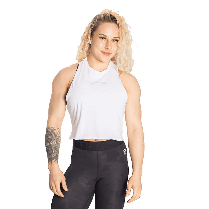 Bild av Fluid Loose Racerback, White