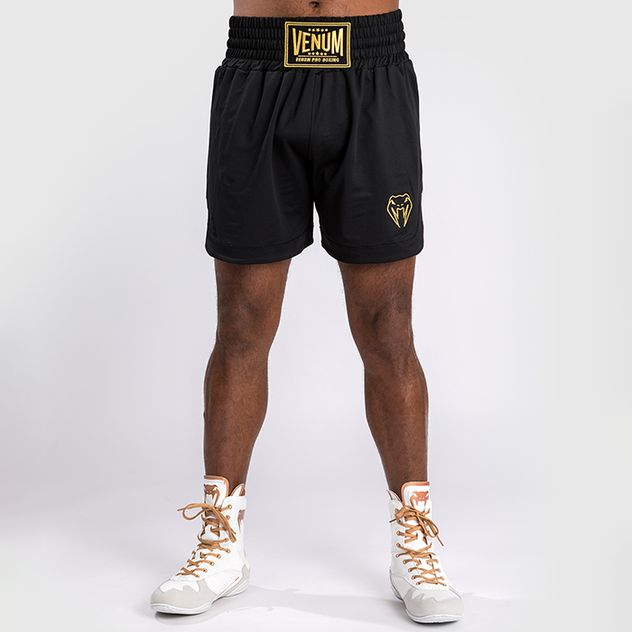 Venum Classic Boxing Shorts,Black/Gold