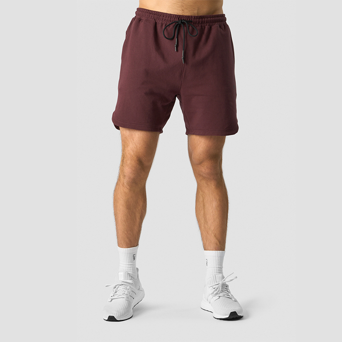 ICANIWILL Stride Sweat Shorts Burgundy