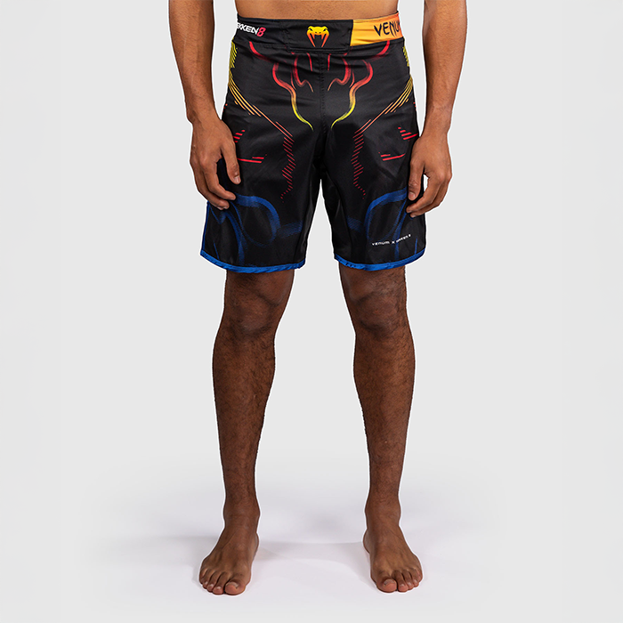 Venum x TEKKEN 8 Fightshorts Yoshimitsu Svart Orange