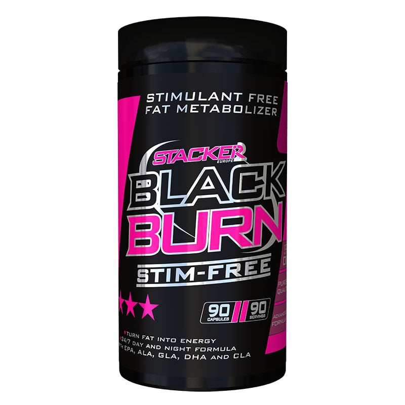 Black Burn Stim-Free Fettförbrännare 90 Kapslar