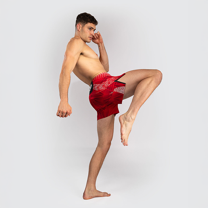 UFC Zenith by Venum Fight Night Fightshorts Kort modell R&ouml;d