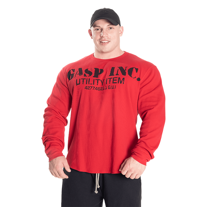 Thermal Gym Sweater Chili Red