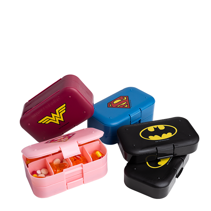 DC Comics Pill Box Organizer,2-pack
