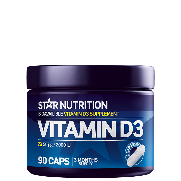 Vitamin D3, 90 caps