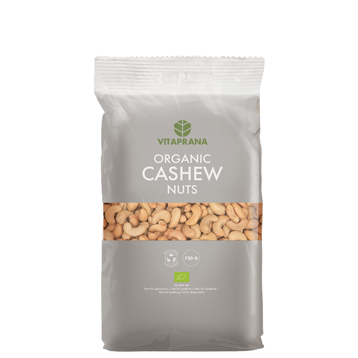 Ekologiska Cashewnötter 750 g