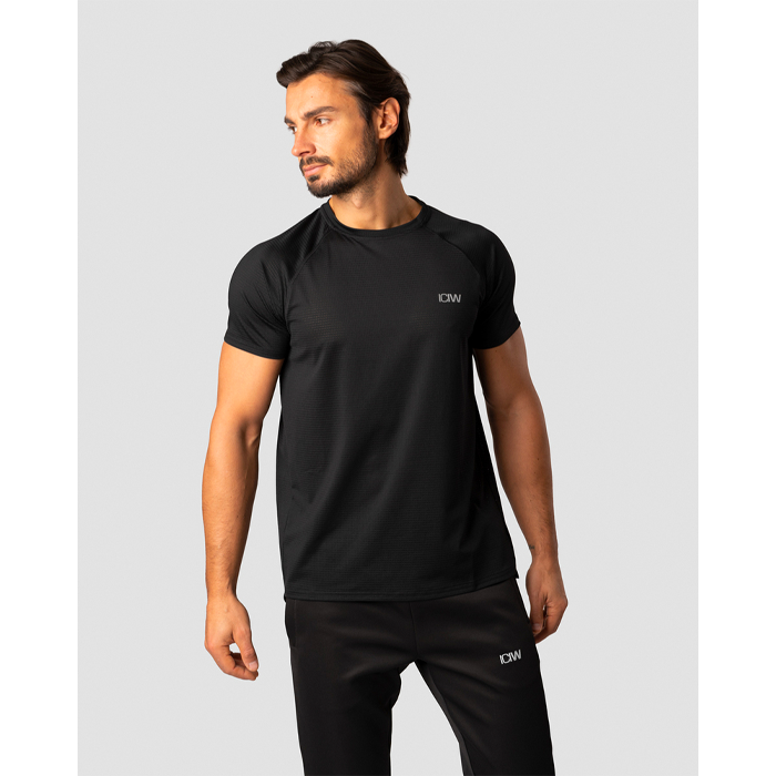 ICANIWILL Training Mesh T-shirt Black