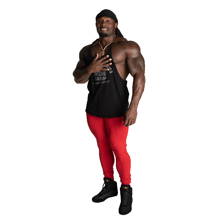 Läs mer om GASP Tapered Joggers, Chili Red