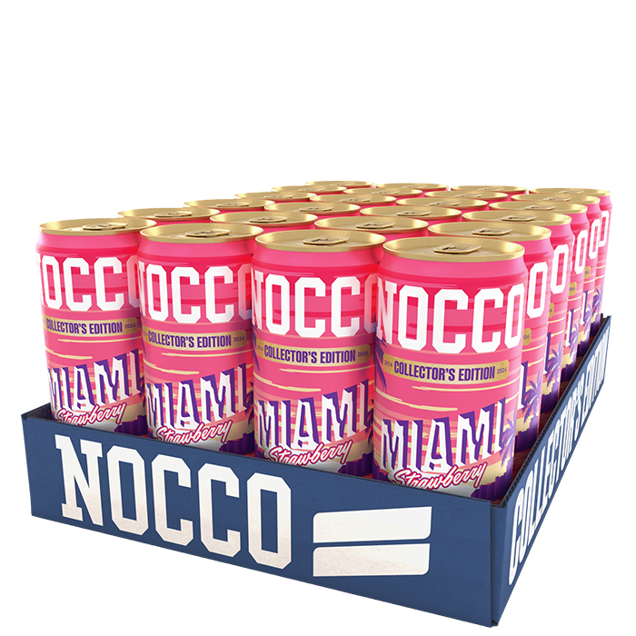 24 x NOCCO BCAA, 330 ml, Miami Collectors Edition