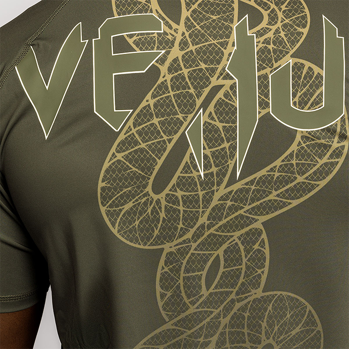 Serpenti Dry Tech T-shirt Khaki Brons Ivory