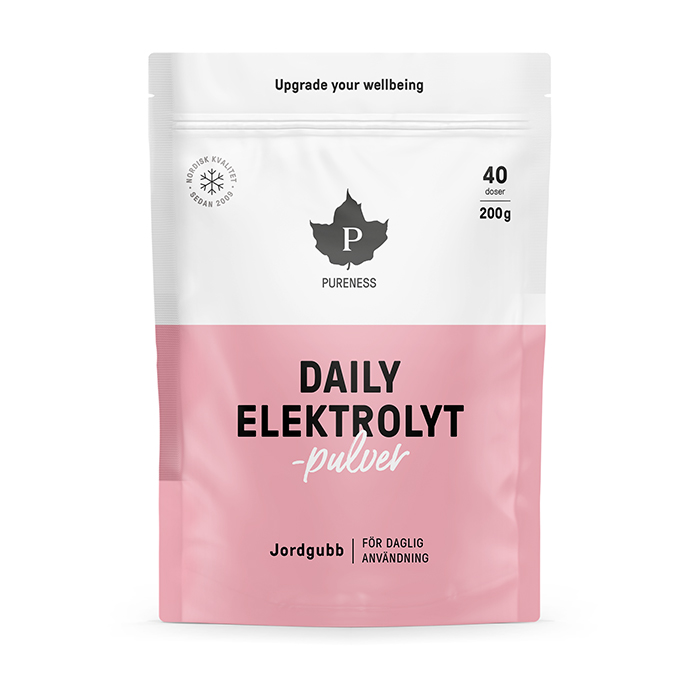 Daily Elektrolytpulver Jordgubb 200 g