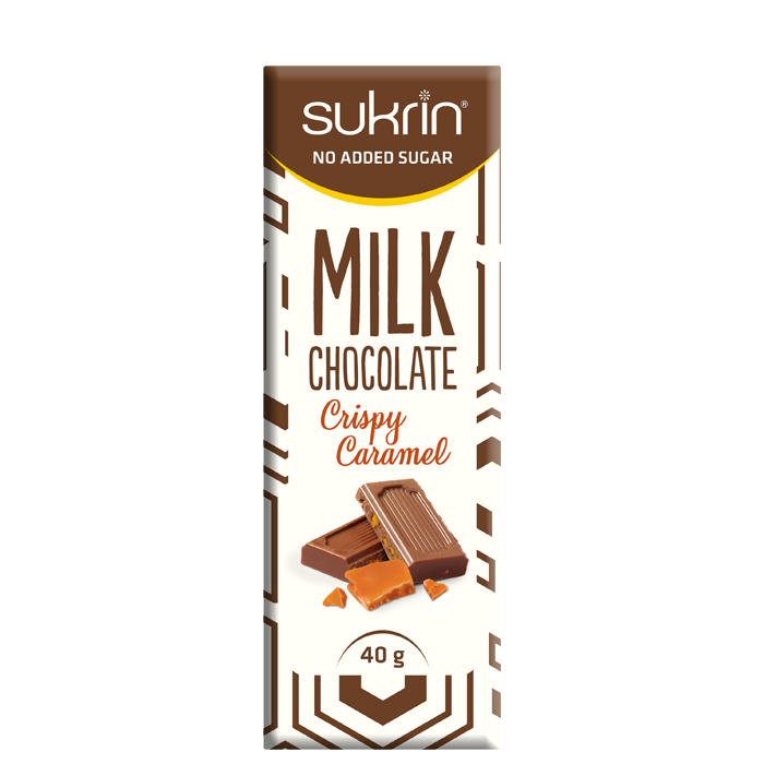 Mjölkchoklad Med Krispig Karamell 40 g