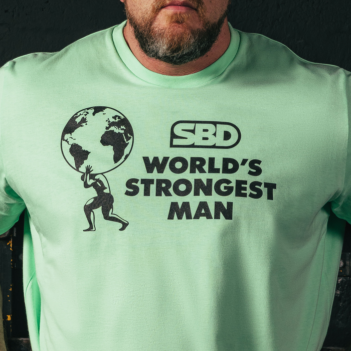 World Strongest Man 2026 T-Shirt Final Gr&ouml;n