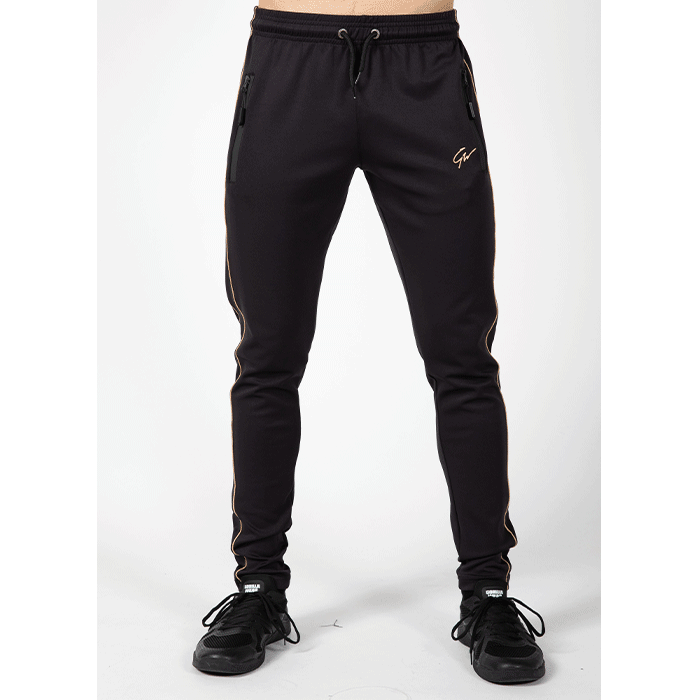 Gorilla Wear Wenden Track Pants Black/Gold