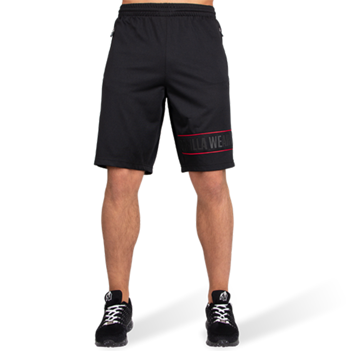 Gorilla Wear Branson Shorts Black/Red