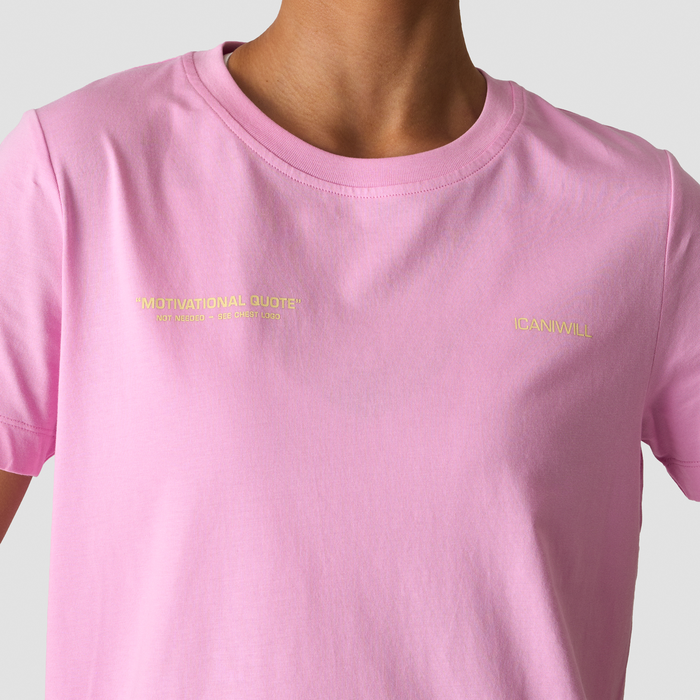 Everyday Bomullstshirt Rosa