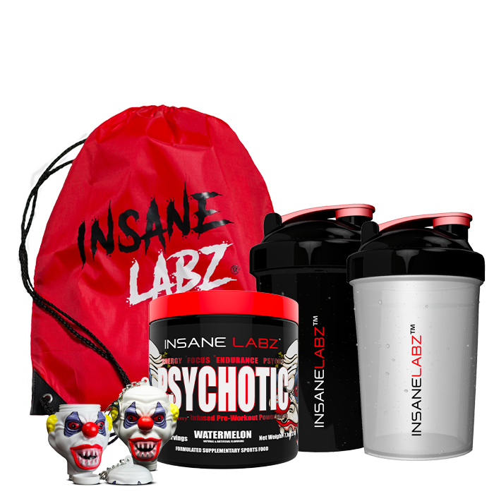 Läs mer om Psychotic Pre-Workout, 35 servings + free Insane Product