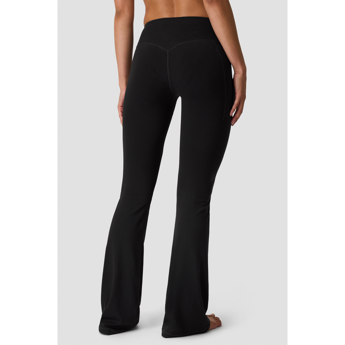 Luxe Utsv&auml;ngda Tights Mid Rise Svart