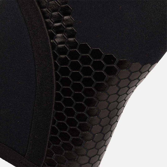 Hex Tech Kn&auml;skydd 7 mm Svart