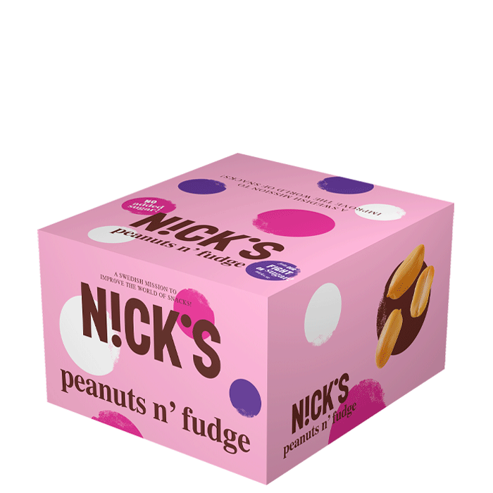 Bild av 20 x NICKS Peanuts n' Fudge, 40 g