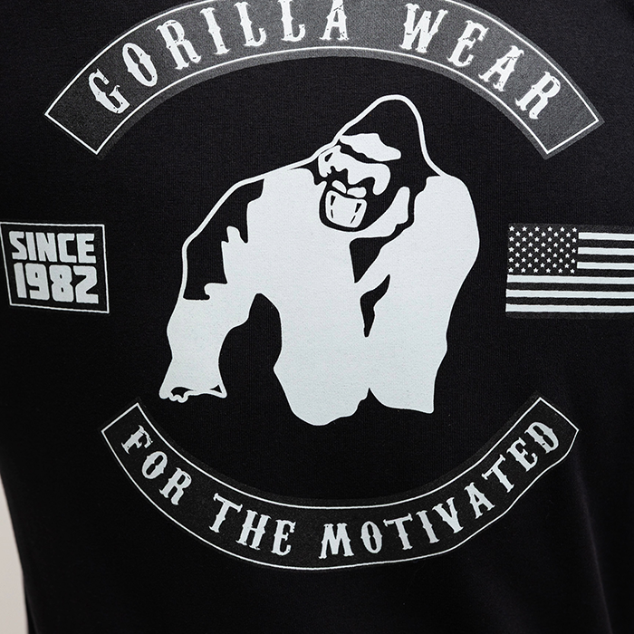 Huntley &Auml;rml&ouml;s Hoodie Svart