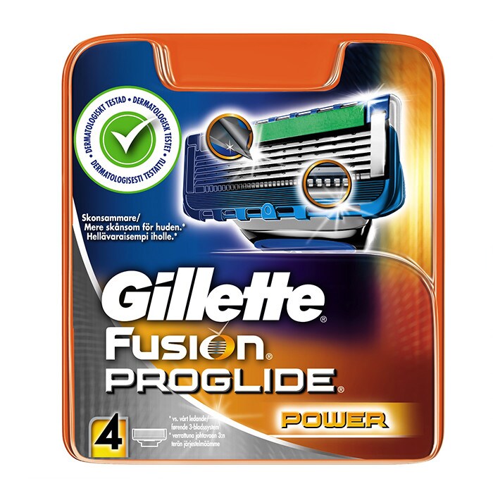 Gillette Blades Male ProGlide Power 4 Pack