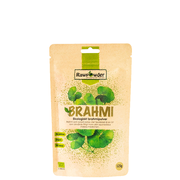 Rawpowder Brahmipulver EKO 125 g