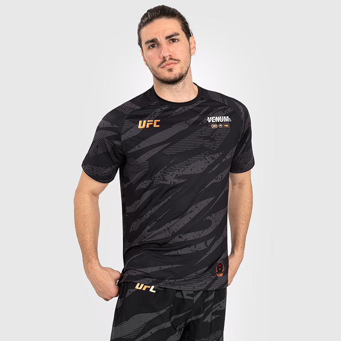 UFC Adrenaline by Venum Fight Week T-Shirt Dry Tech, Urban Camo