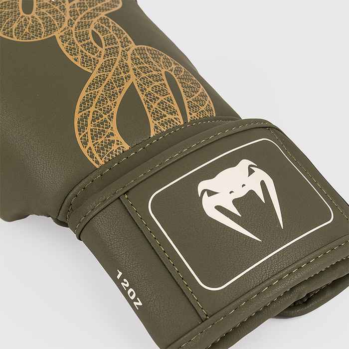 Serpenti Boxningshandskar Khaki Brons Ivory