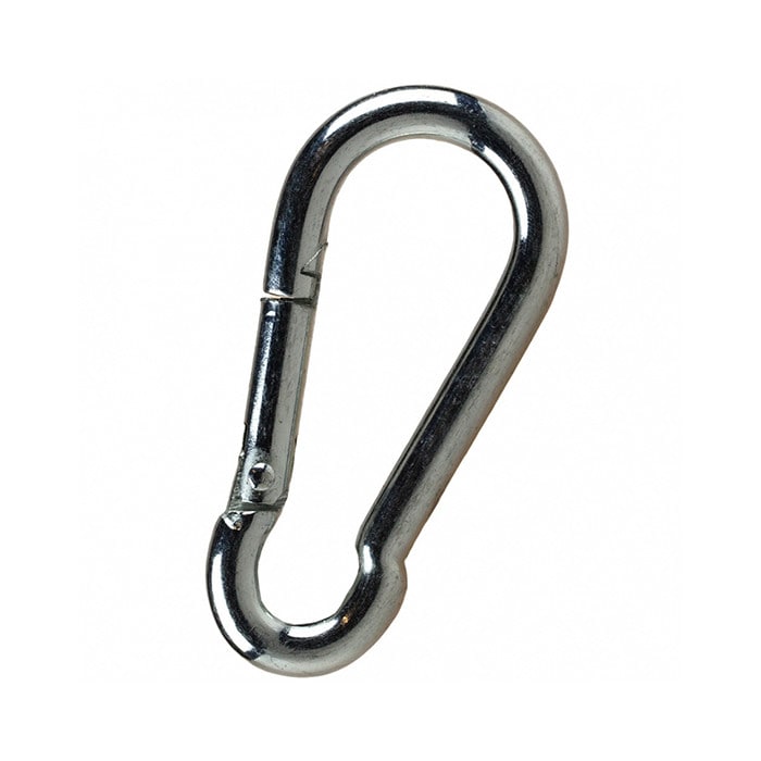 Karbinhake 8 mm Krom