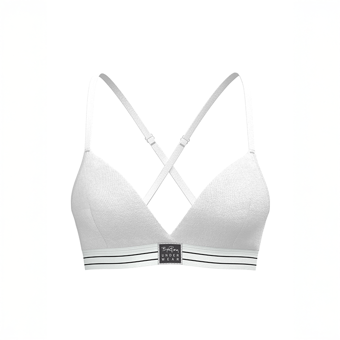 Triangle Bra Vit