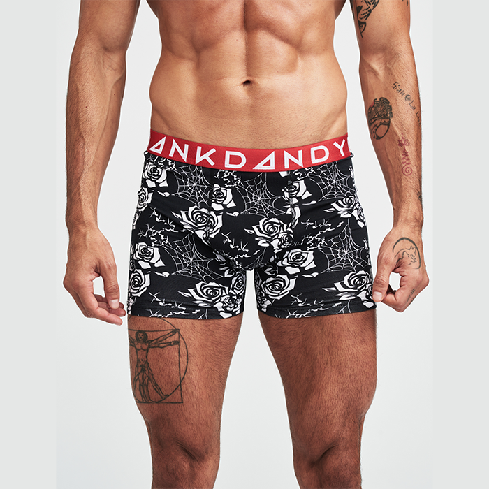 Boxershorts 5 pack Svart R&ouml;d