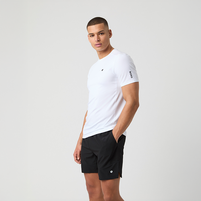 Ace Mesh T-Shirt Vit