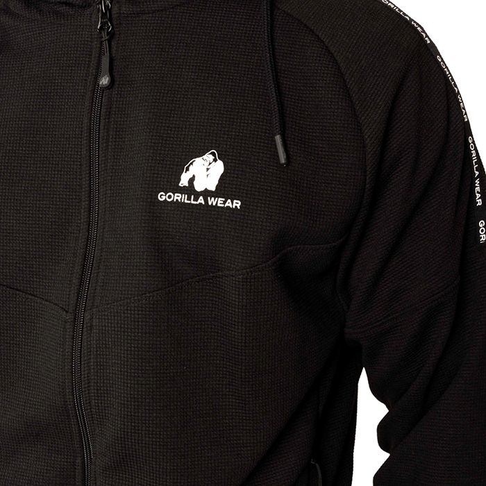 Harvey Hooded Jacka Svart