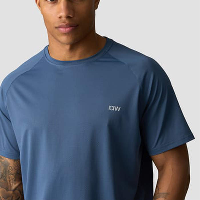 Stride Raglan T-shirt Blå
