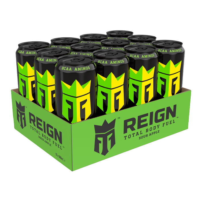 12 x Reign Energy 50 cl Sour Apple