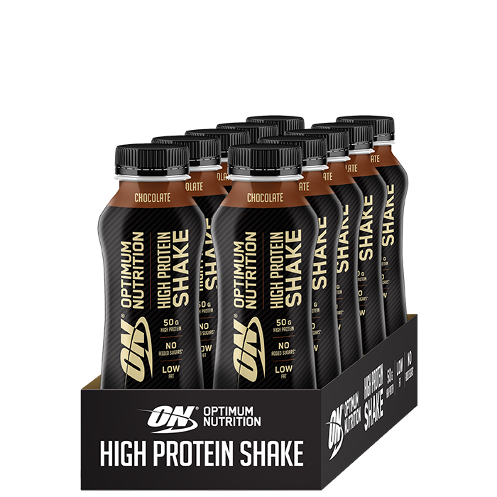 12 x Optimum High Protein Shake, 500 ml