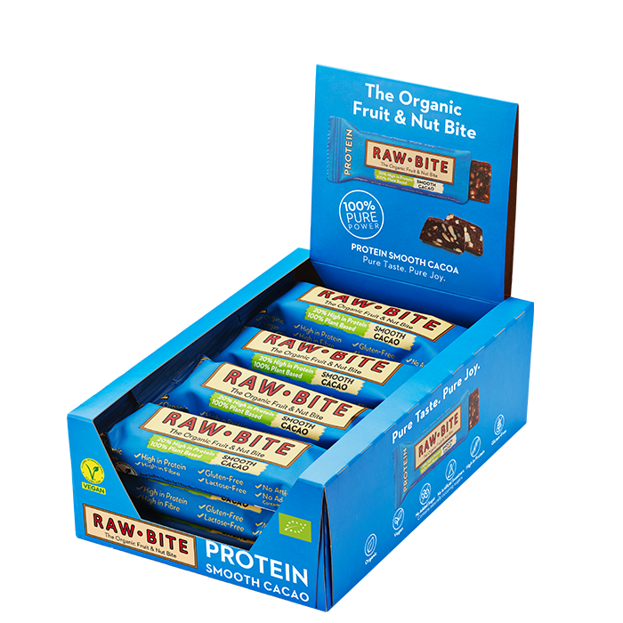 12 x Frukt & N&ouml;tbar 50 g protein_kakao