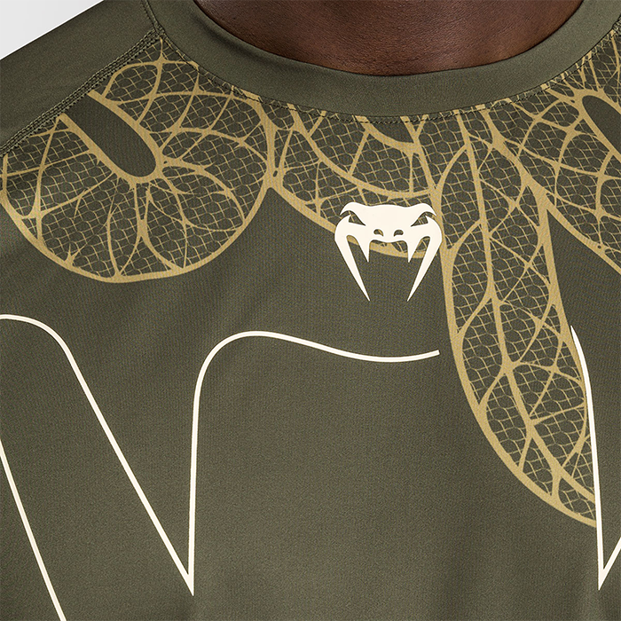 Serpenti Dry Tech T-shirt Khaki Brons Ivory