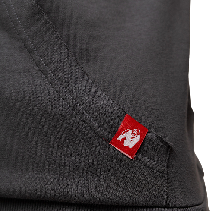Huntley &Auml;rml&ouml;s Hoodie Gr&aring;