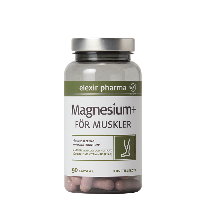 Magnesium+ För muskler 90 kapslar