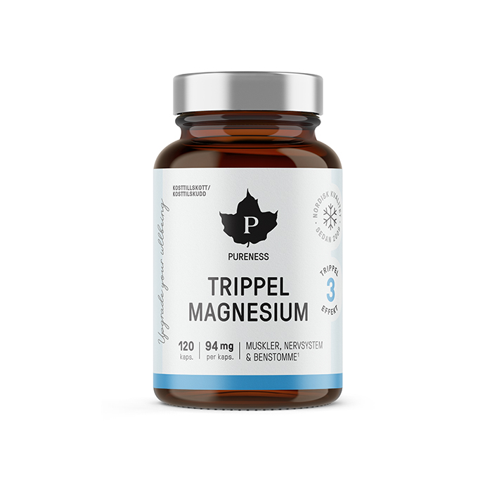 Trippel Magnesium 120 kapslar