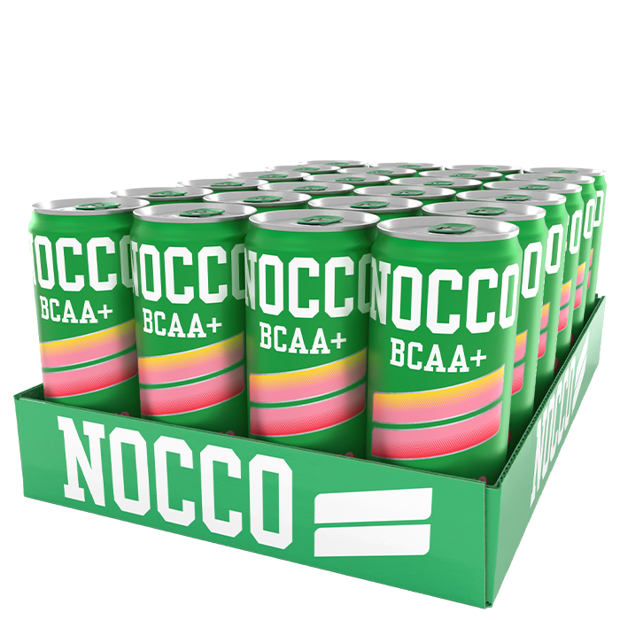 24 x NOCCO BCAA-Koffeinfri,330 ml Peachango